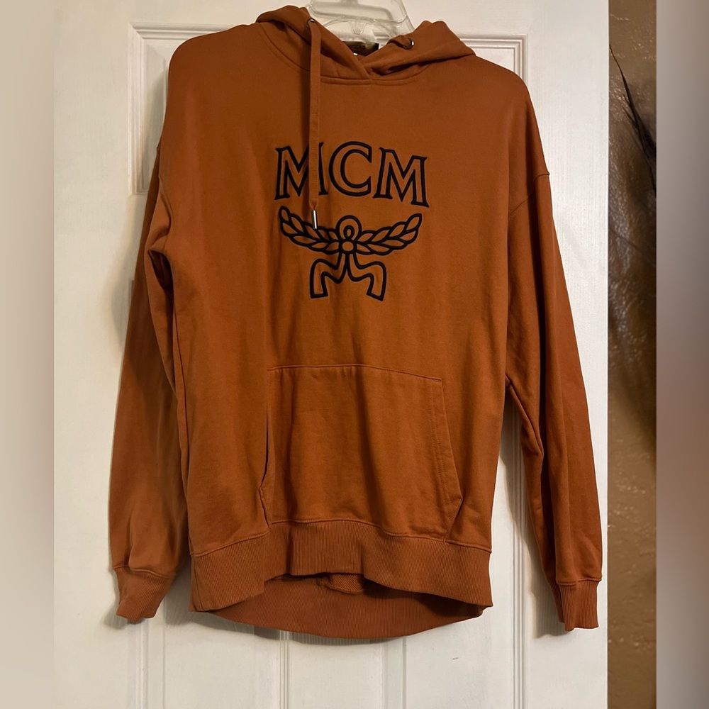 MCM Rust Hoodie with Logo